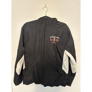 Disneyland‎ 1955 Grumpy Windbreaker Hooded Jacket S
